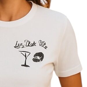WILDFOX 'La Dolce Vida' Jamie Short-Sleeve Tee-Shirt (L)